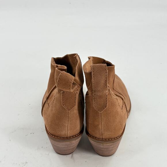 Kelsi Dagger Brooklyn Kamper Western Boots 8 NWOT Tan Heel Ankel Boho - Picture 5 of 8